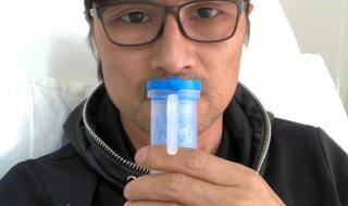 生病住院的照片